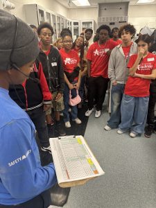 G.W. Carver students learn how raw water transforms into safe drinking water.