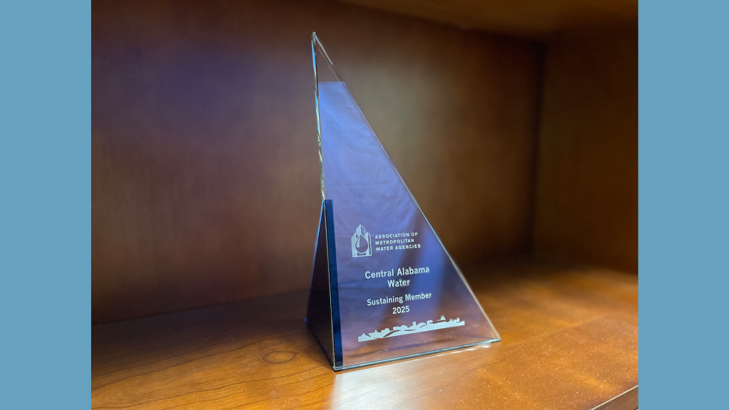 The Association of Metropolitan Water Agencies sustaining member award.